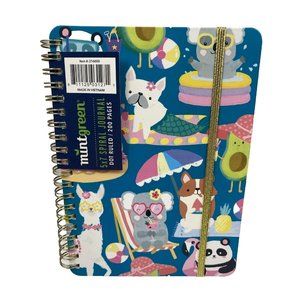 5x7 sprial  journal dotted ruled notebook Brand New
